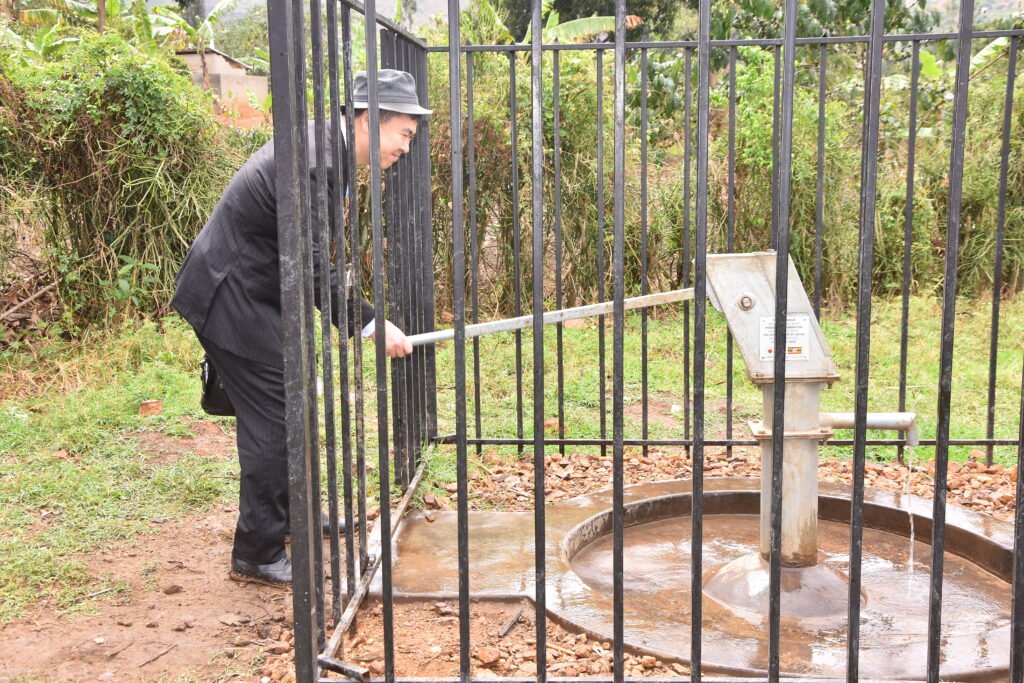 Deputy Ambassador’s Visits Borehole Beneficiary Projects in Rakai