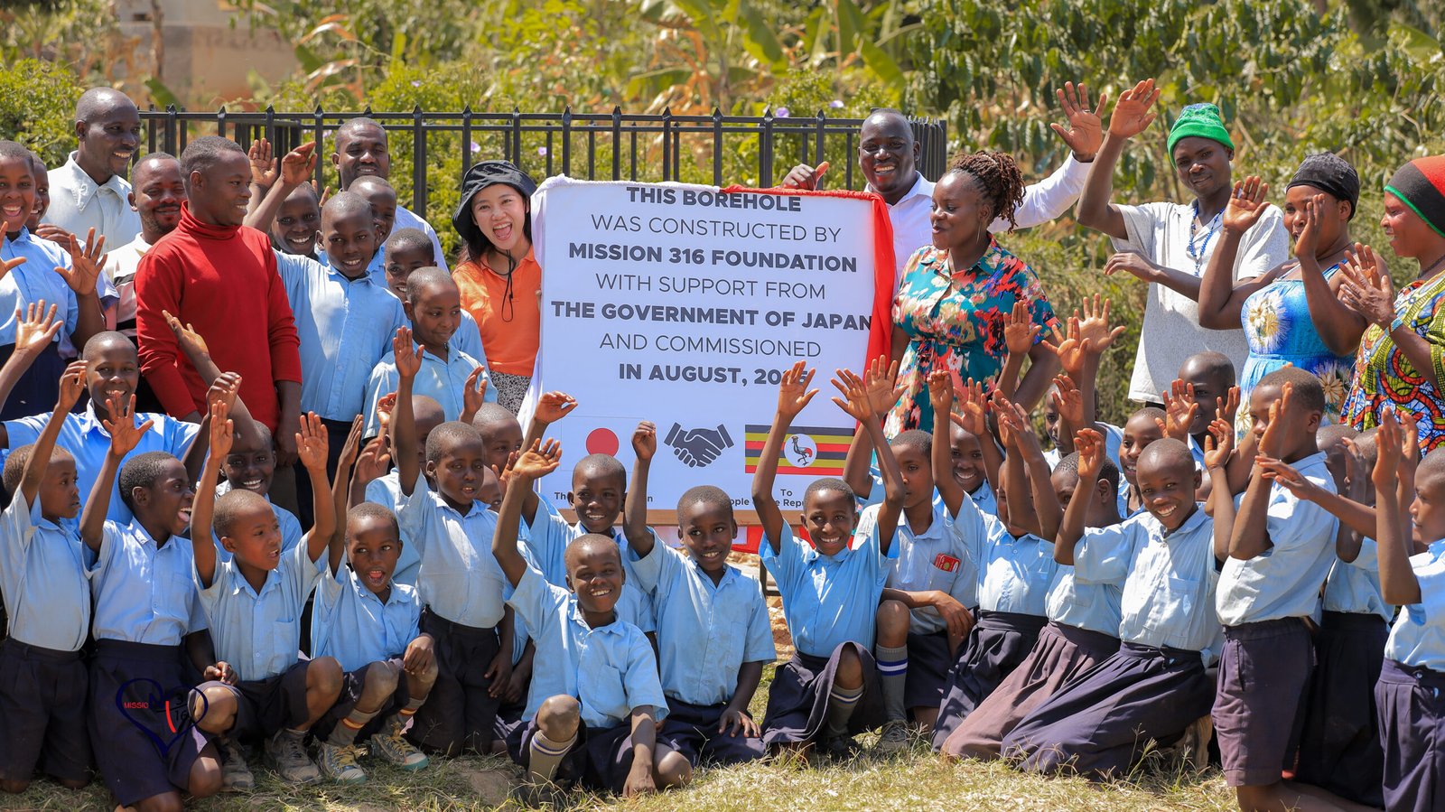 Seven Boreholes handed over to the people of Rakai