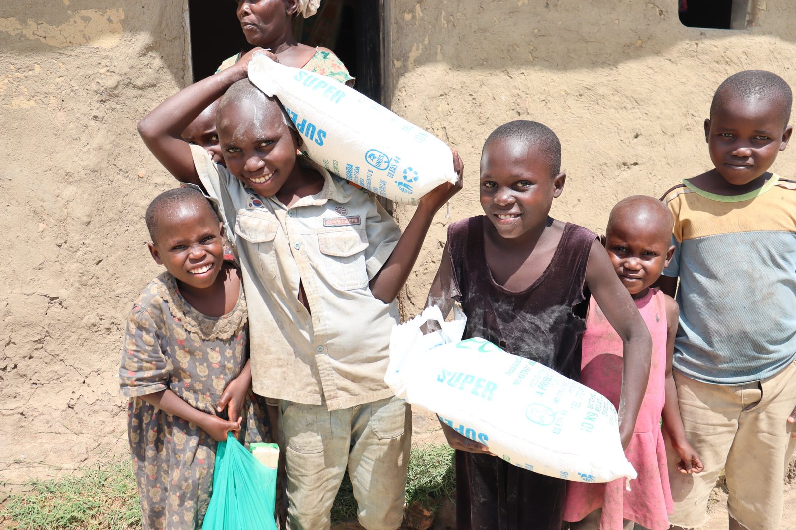 Over 20 families supported with Food!